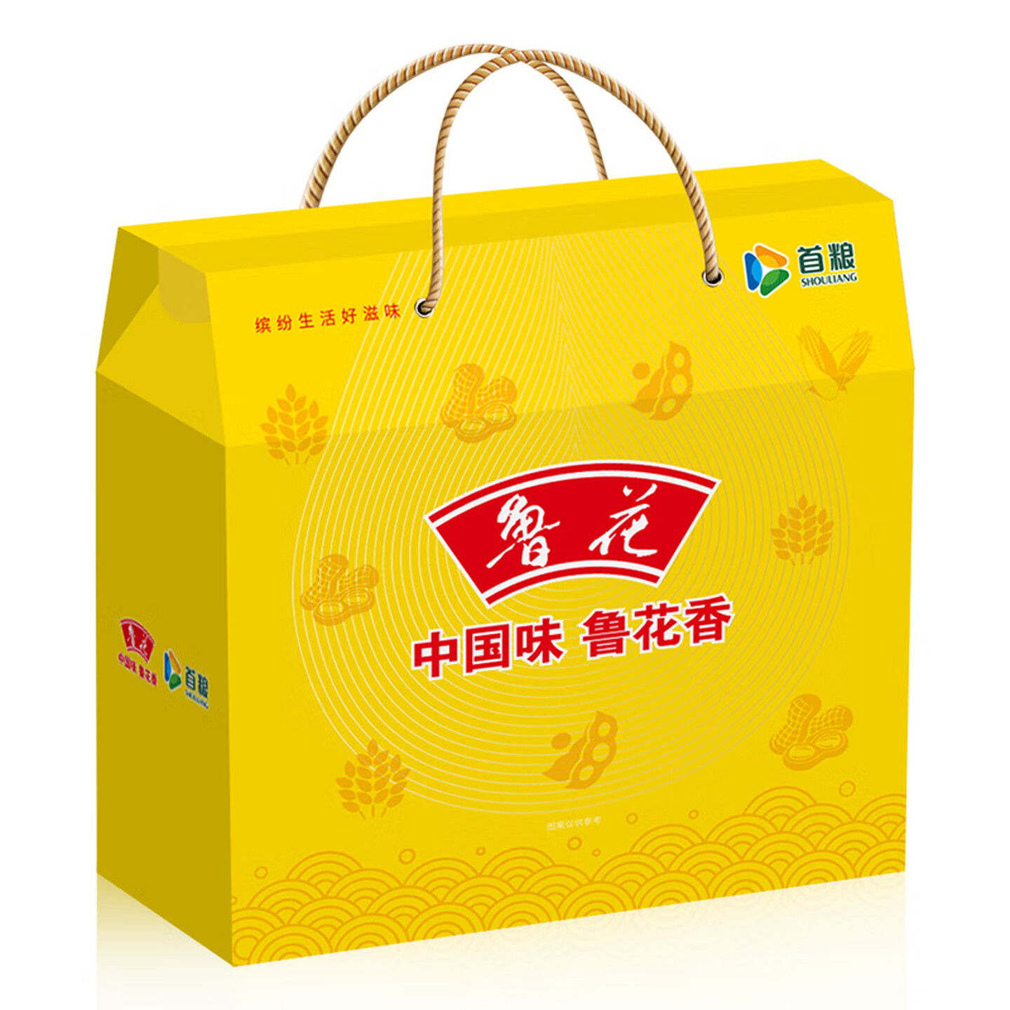 金龙鱼五谷杂粮礼盒 春节年货米面粮油套装大礼包金福迎祥238型